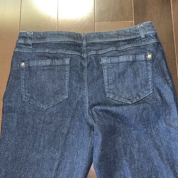 INTERNATIONAL CONCEPTS INC Skinny Leg Regular Fit Jeans Size 14 - Picture 6 of 7